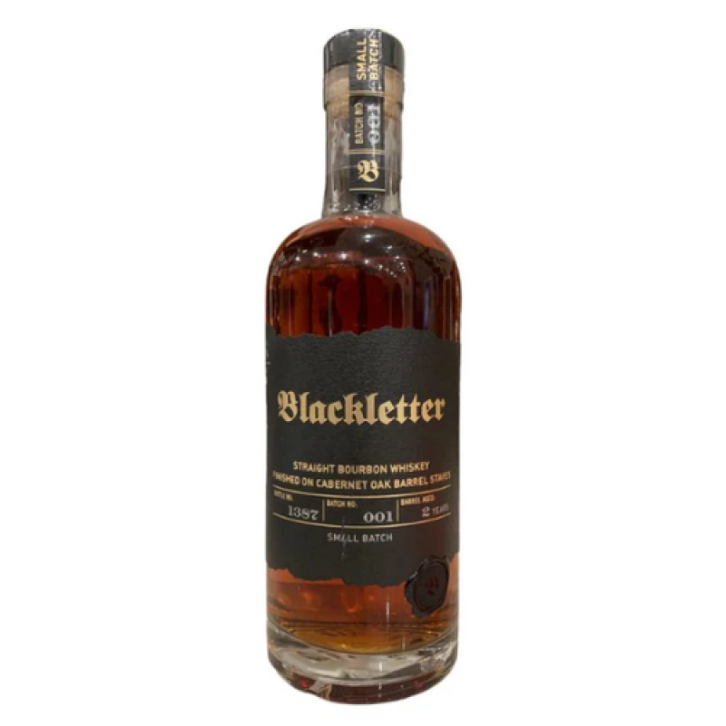 Photo for: Blackletter Bourbon Whisky